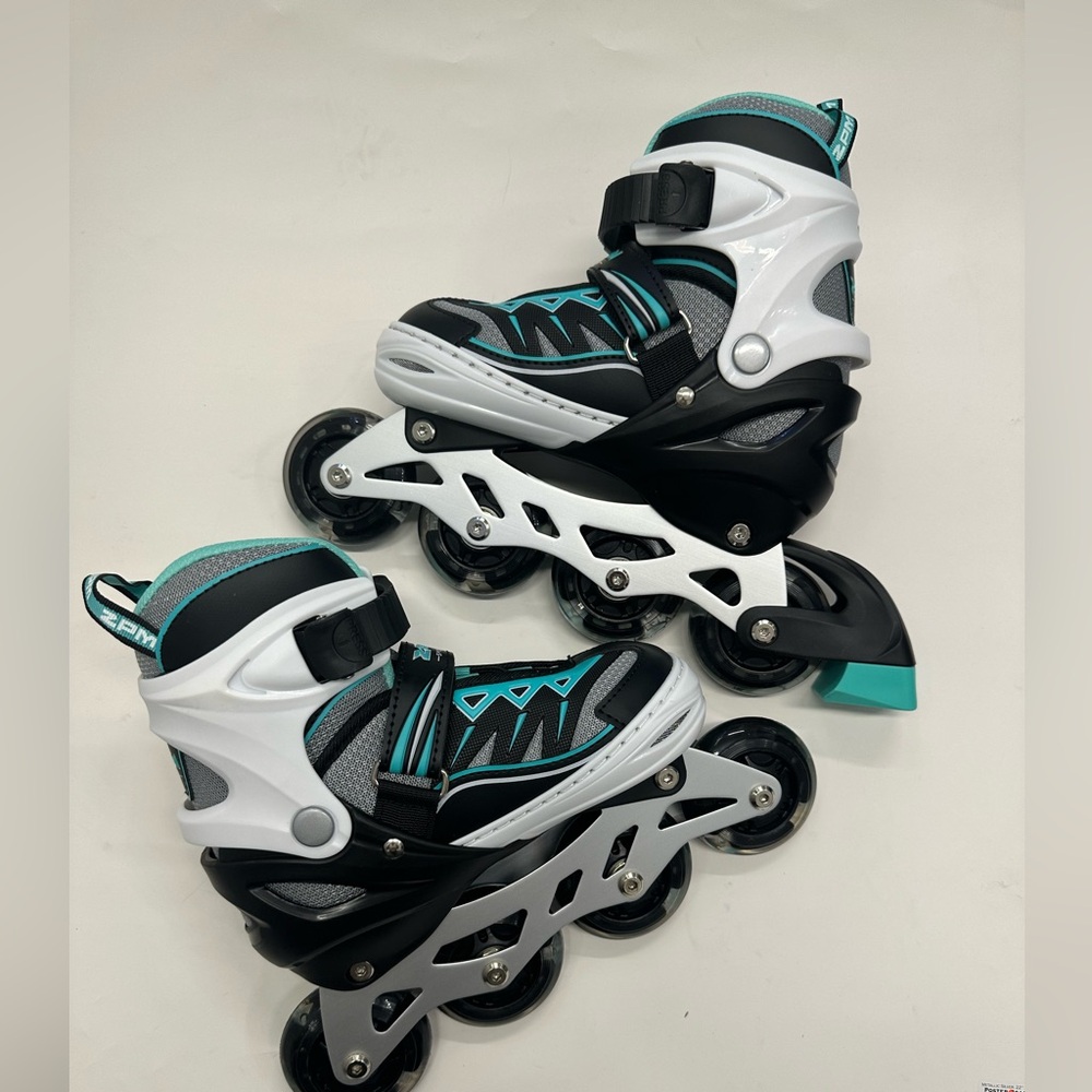 Adjustable Inline Skates for Kids & Teens – Roller Blades with Safety Brake